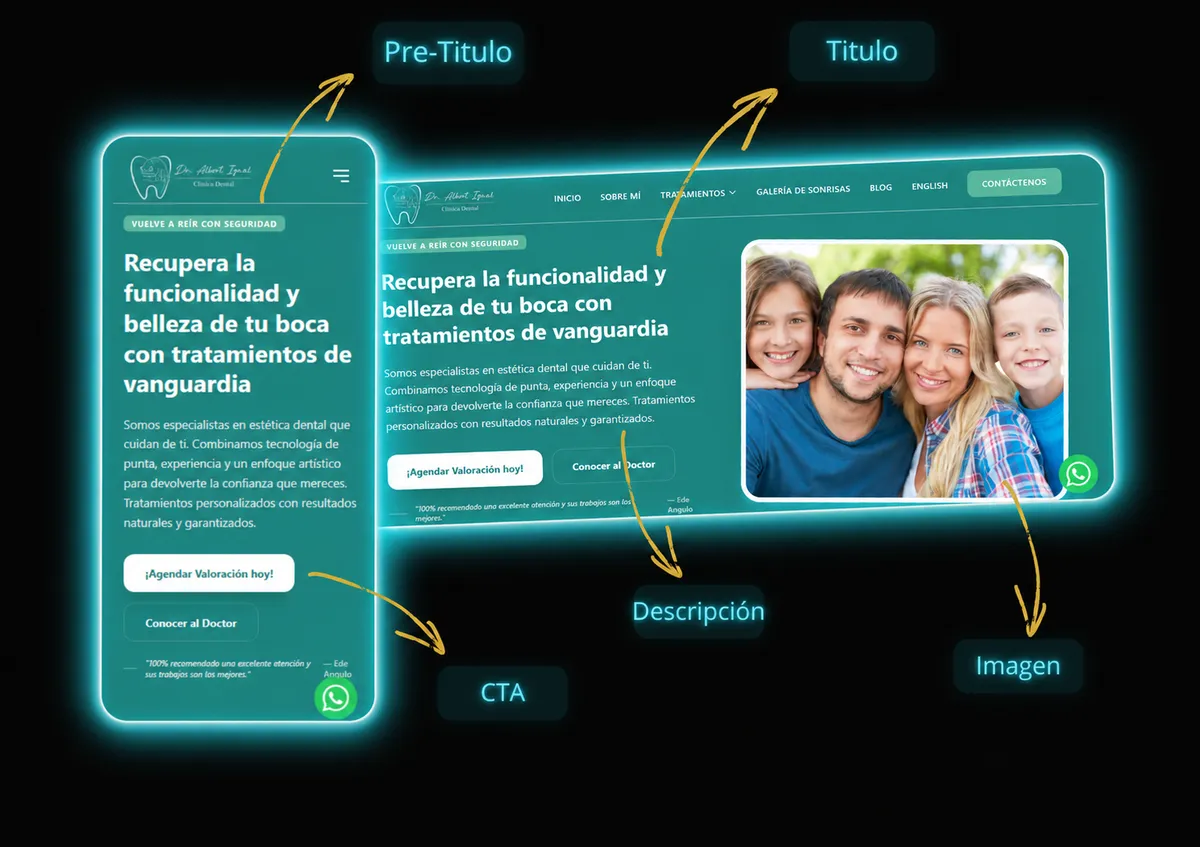 Hero de Autoridad: El Primer Impacto